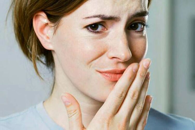 zápach z úst jako příznak parazitů v těle