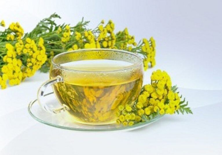 Tansy infuze pomůže zbavit se parazitů v těle